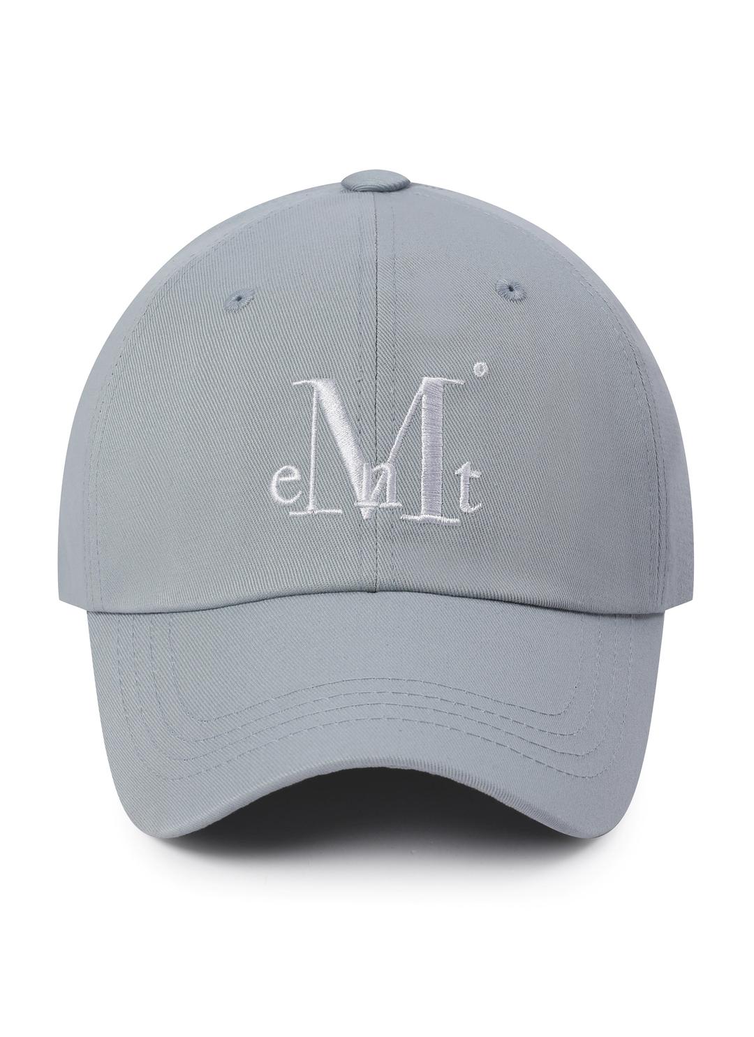 MUCENT SIGNATURE BALL CAP (Grayish blue) 무센트 시그니처 볼캡 (그레이쉬 블루)