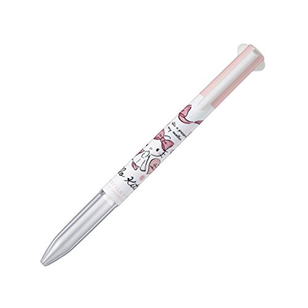 미쓰비시 연필 헬로 키티 펜 홀더 스타일 피트 핑크 3 색 홀더