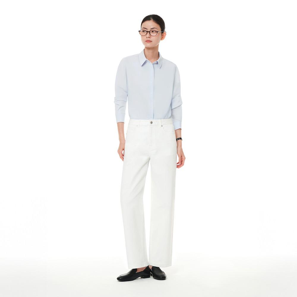 에어데님 세미 와이드 팬츠