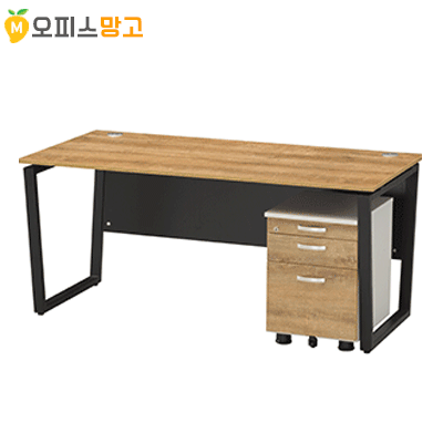 (GA) 멜론 일자형책상/수입