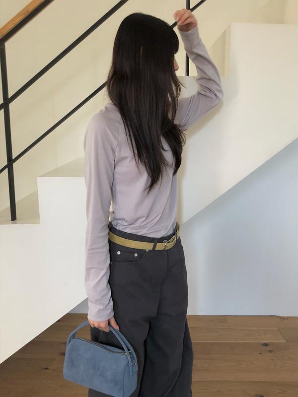블렘토 라인 베이직 롱 슬리브티