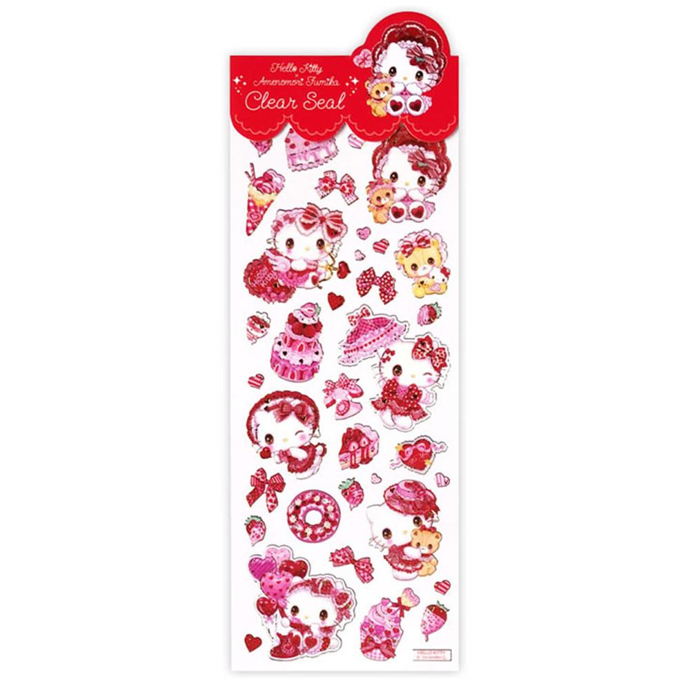 클로즈핀 헬로키티 금박 스티커 산리오캐릭터즈 x 아메노모리 후미카 시리즈