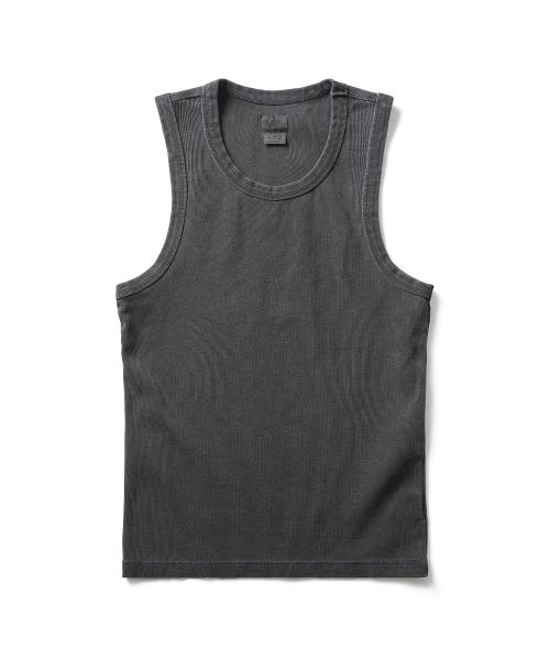 VTG SLEEVELESS (CHARCOAL)
