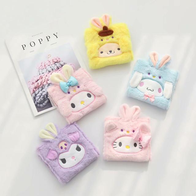 산리오 마이멜로디 쿠로미 시나몬롤 생리대 파우치