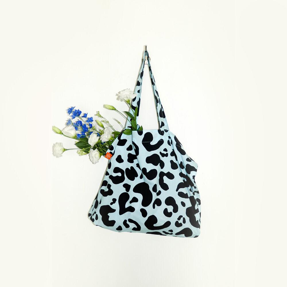chill eco bag - L 레오파드 에코백