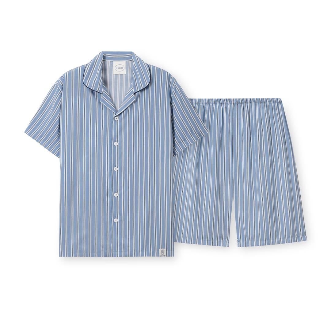 남성 F117 엘리아 반소매 상하