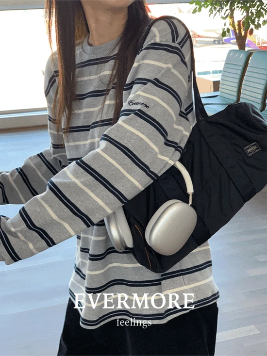 [evermore] 도슨 스트라이프 티셔츠 (2color)