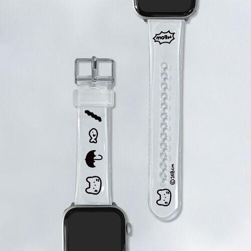 (투명-워치스트랩) 우산냥이