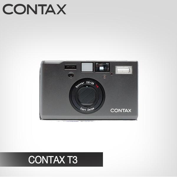 (중고)CONTAX T3블랙 /콘탁스T3 / 당일발송
