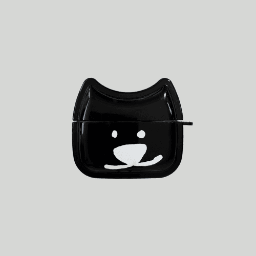 Mongdaeng Ggosoon Airpods case 블랙 꼬순네 에어팟케이스 3color