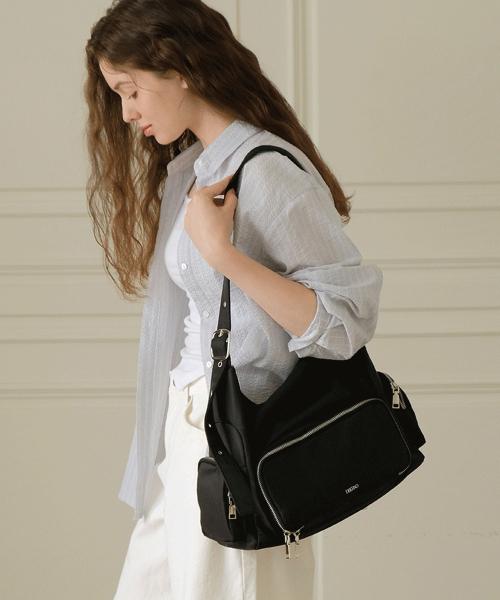 [나일론] 3포켓 보냉 피크닉 보부상백