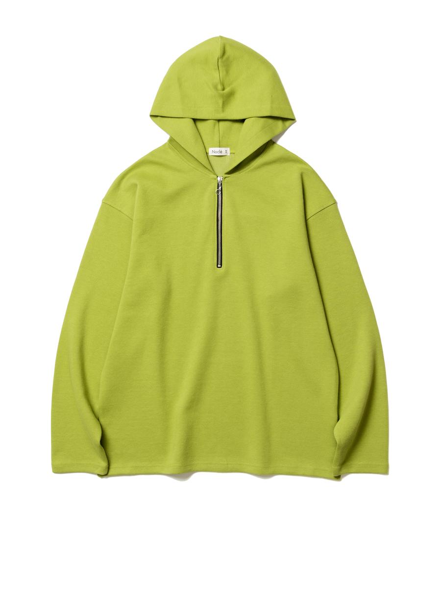 22Fw Relax Half Zip Hoodie Lime