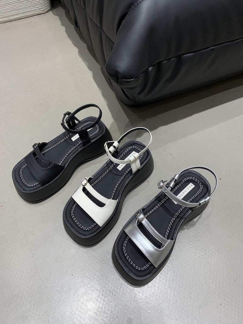 센스오브 스트랩 플랫폼 샌들 트렌디샌들 여름샌들 3color