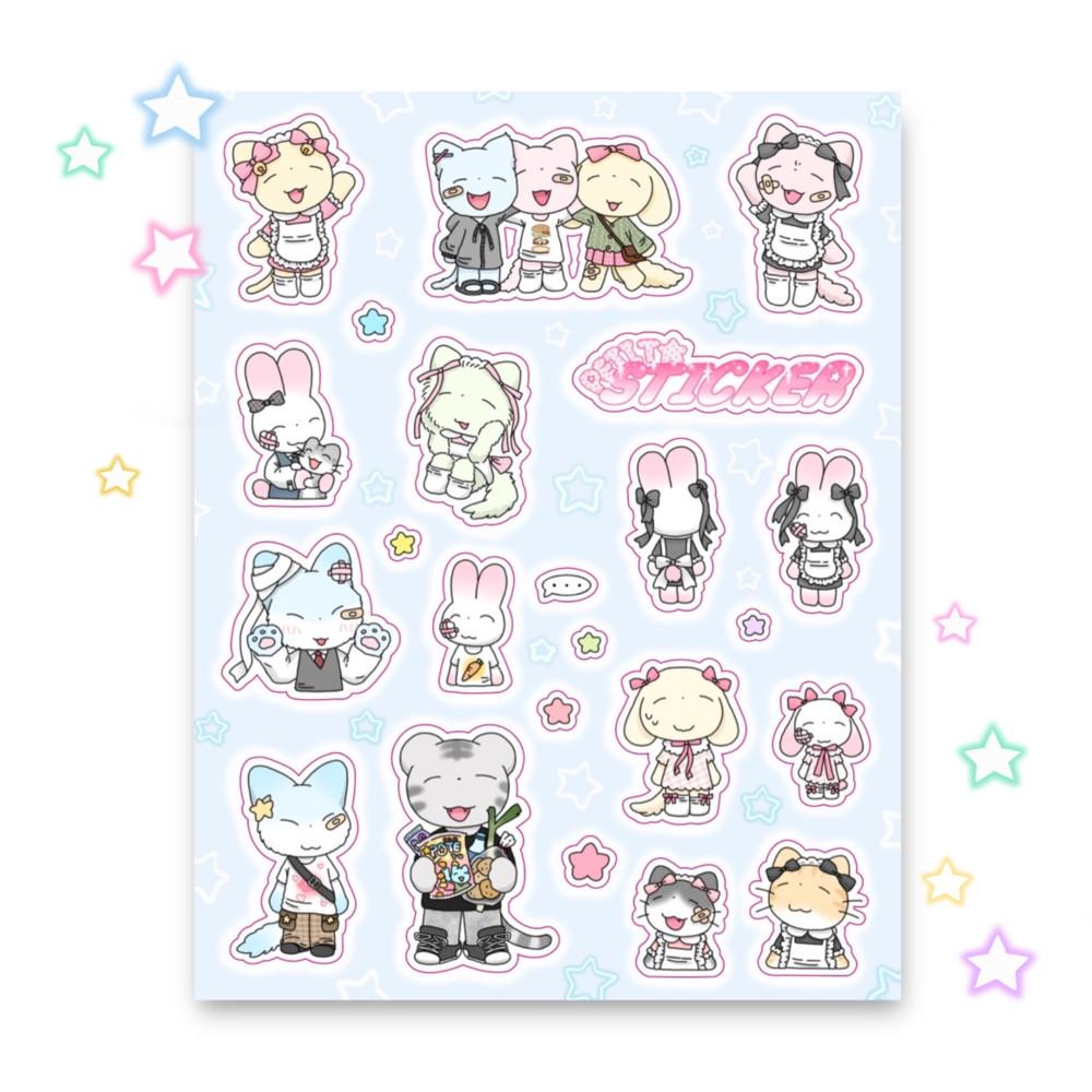 아르센。총집합_쁘띠 스티커