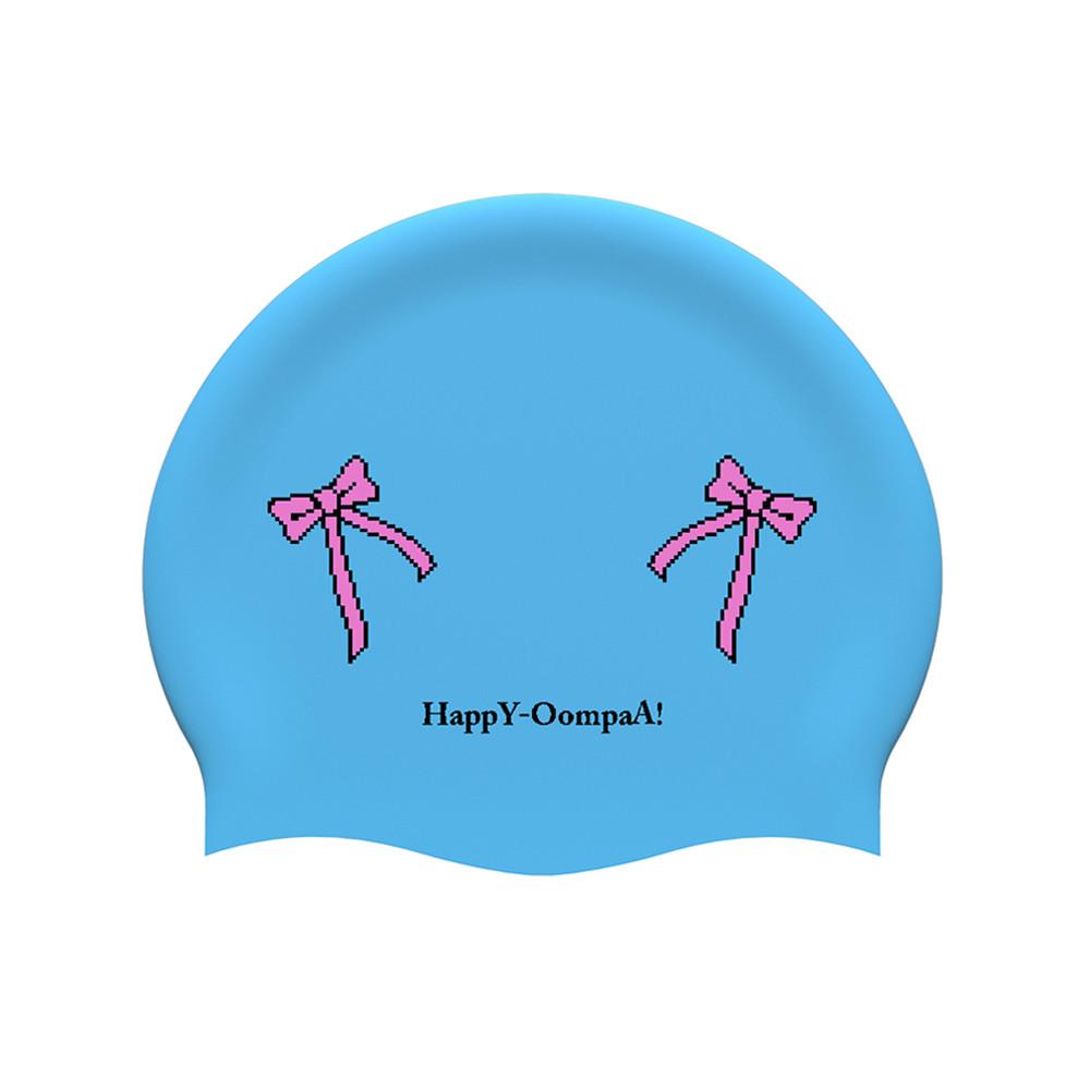[해피클로스] 리본트윈스 스윔캡 수모 수영모