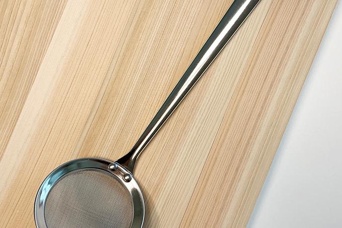 일본 고급형 스텐 미세거름망 거품 국자 건지기 건지개