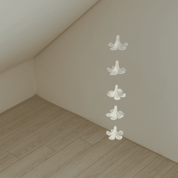 Trumpet Vine Mobile - 5 pieces