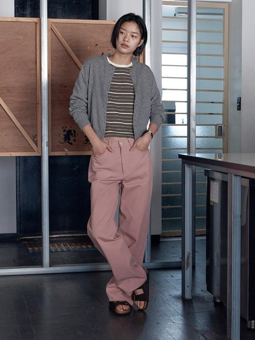 becky cotton pants - indi pink