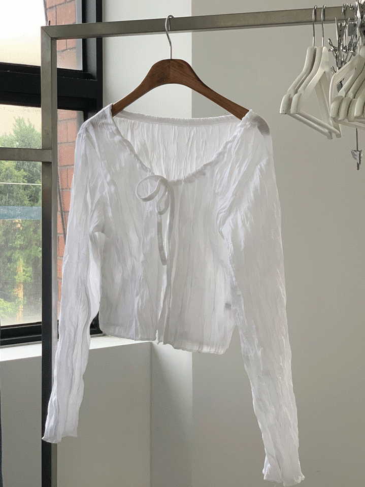 [2color] 주아사 볼레로 가디건 - cd