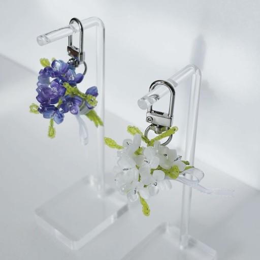 수국 부케 키링 🤍