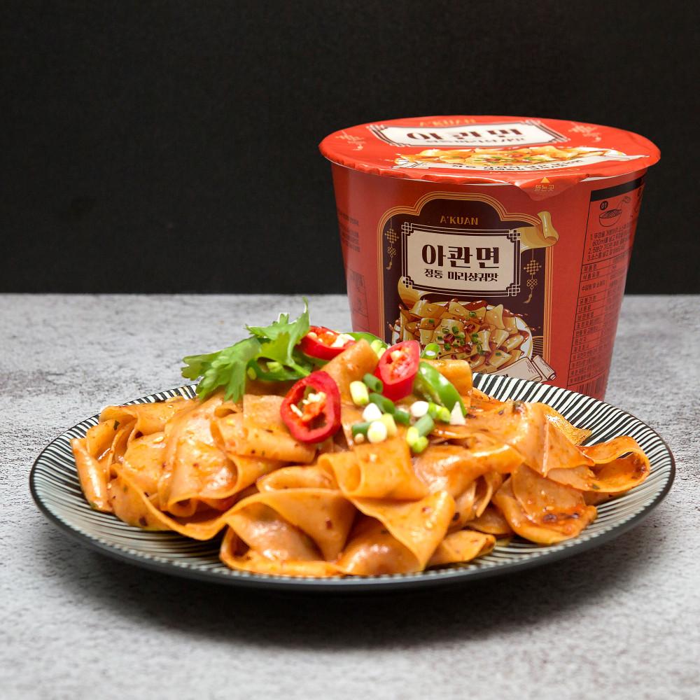 아콴면 마라샹궈맛 컵라면 마라탕면 비빔면 [원산지:중국]