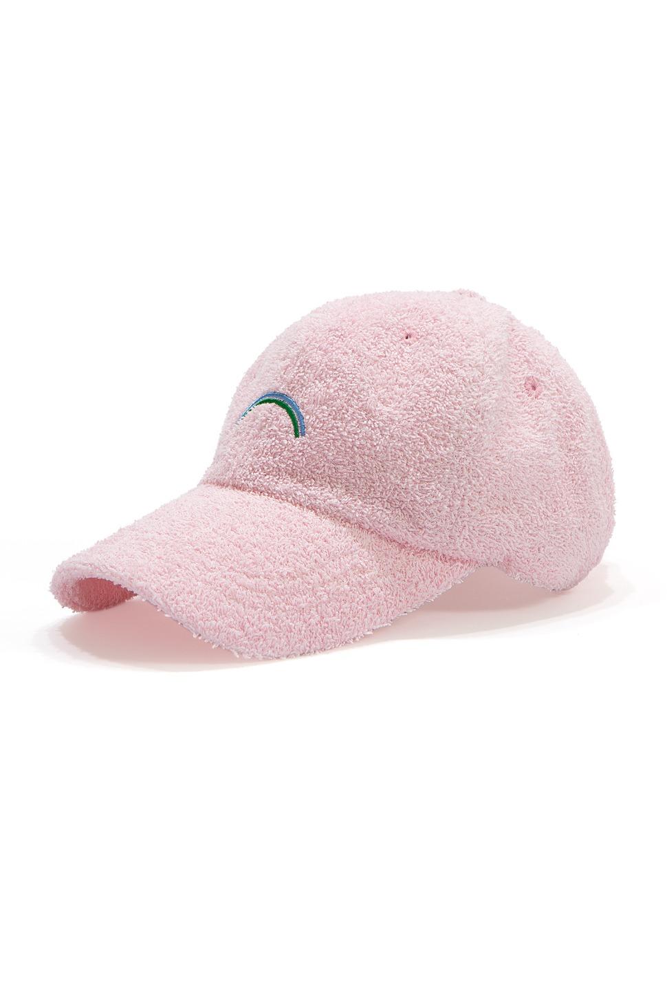 CIRCLE BEACH CAP_L/PINK