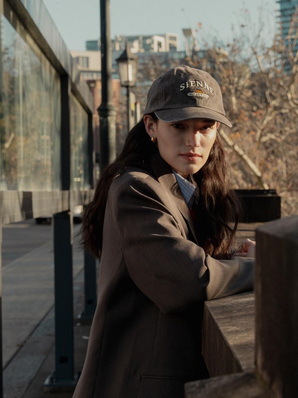 [단독~10.11]Vintage Washing Ball cap (Brown)