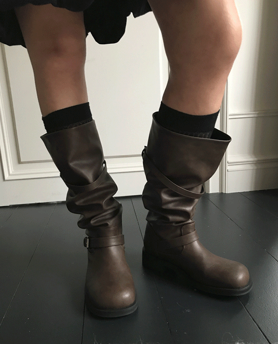 소프트 롱 부츠 2col