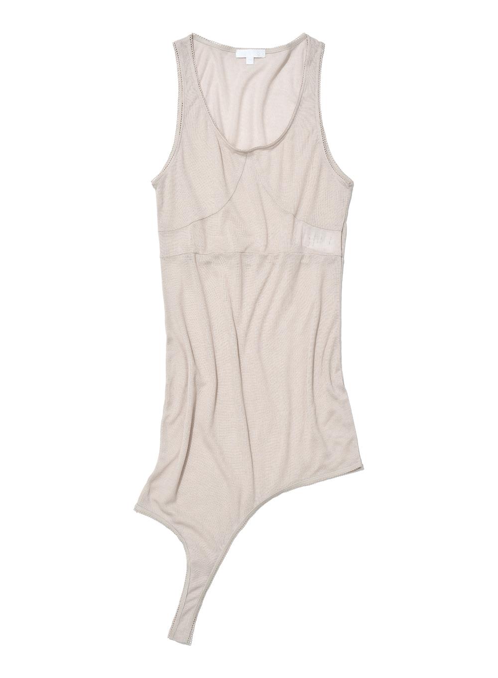 [WOMEN] PWC SHEER TRANSFORM SLEEVELESS DRESS_LIGHT BEIGE
