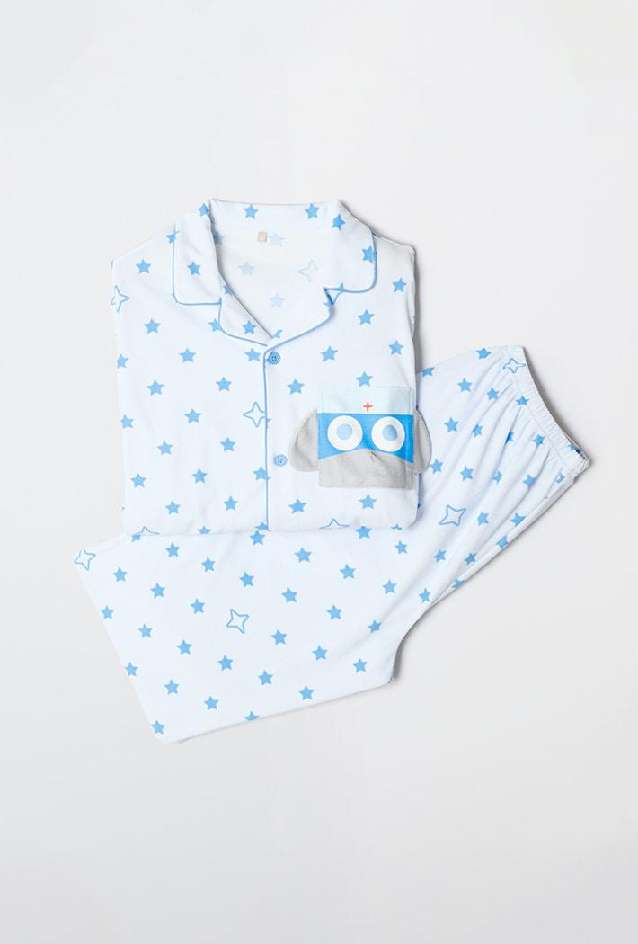 [개구리 중사 케로로] 수면 파자마(LIGHT BLUE)_SPPPF4TU05