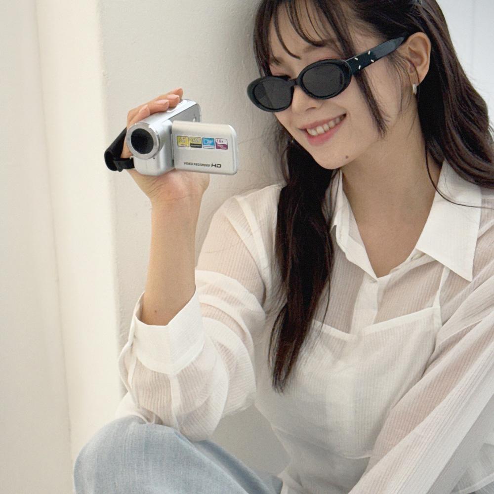 부이 부이 충전형 캠코더 레트로 감성 비디오 카메라