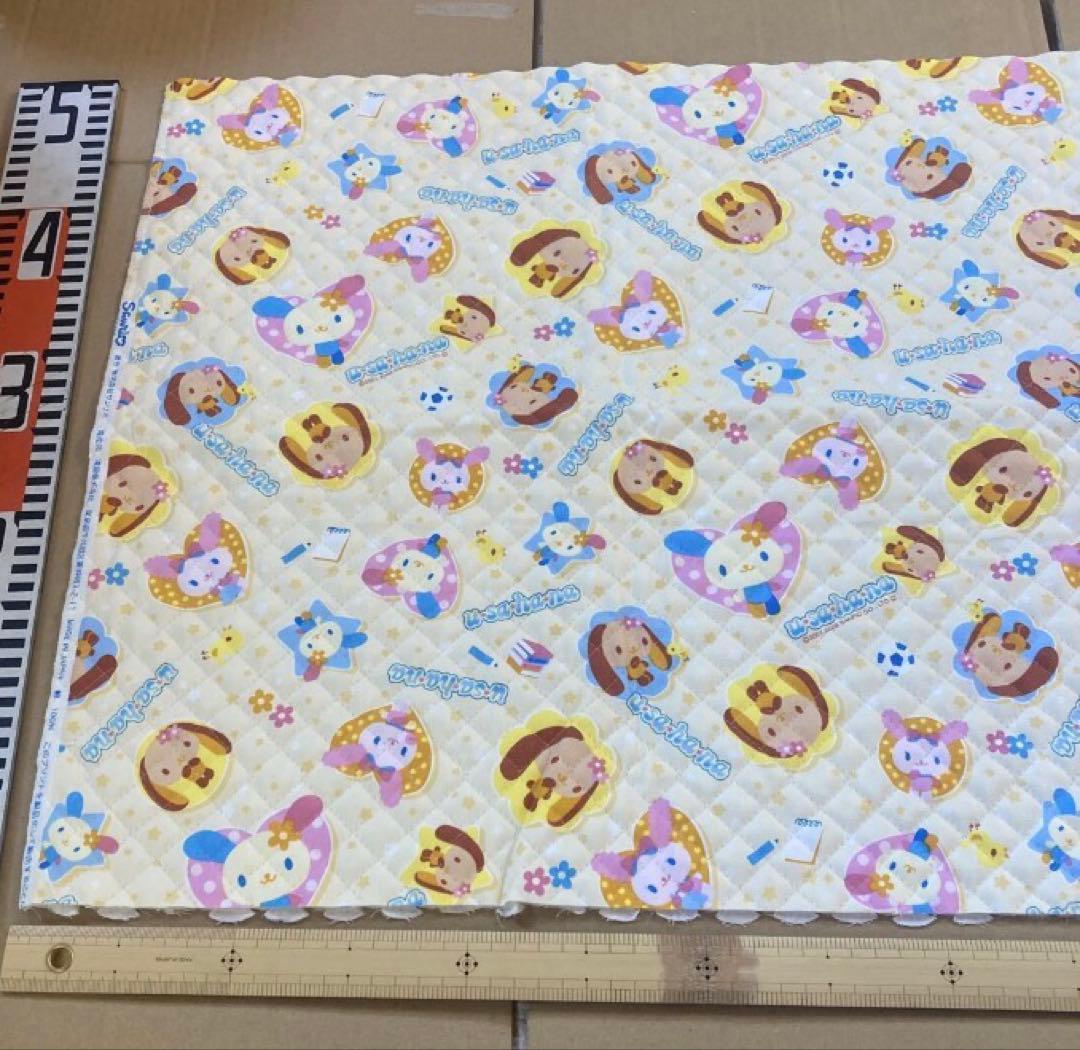 ウサハナ　キルト　生地