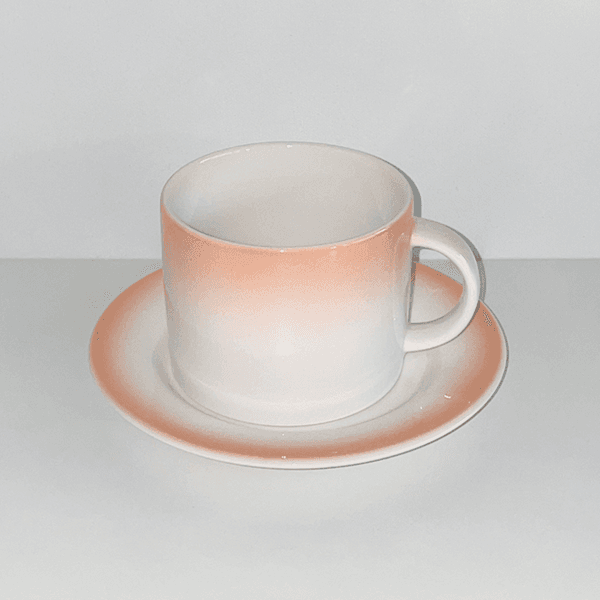 [Poy ceramic] Pink mug set