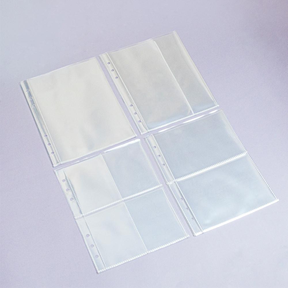 6공 다이어리 A5 클리어 파일 포카 바인더 보관 속지 스티커 [10매]