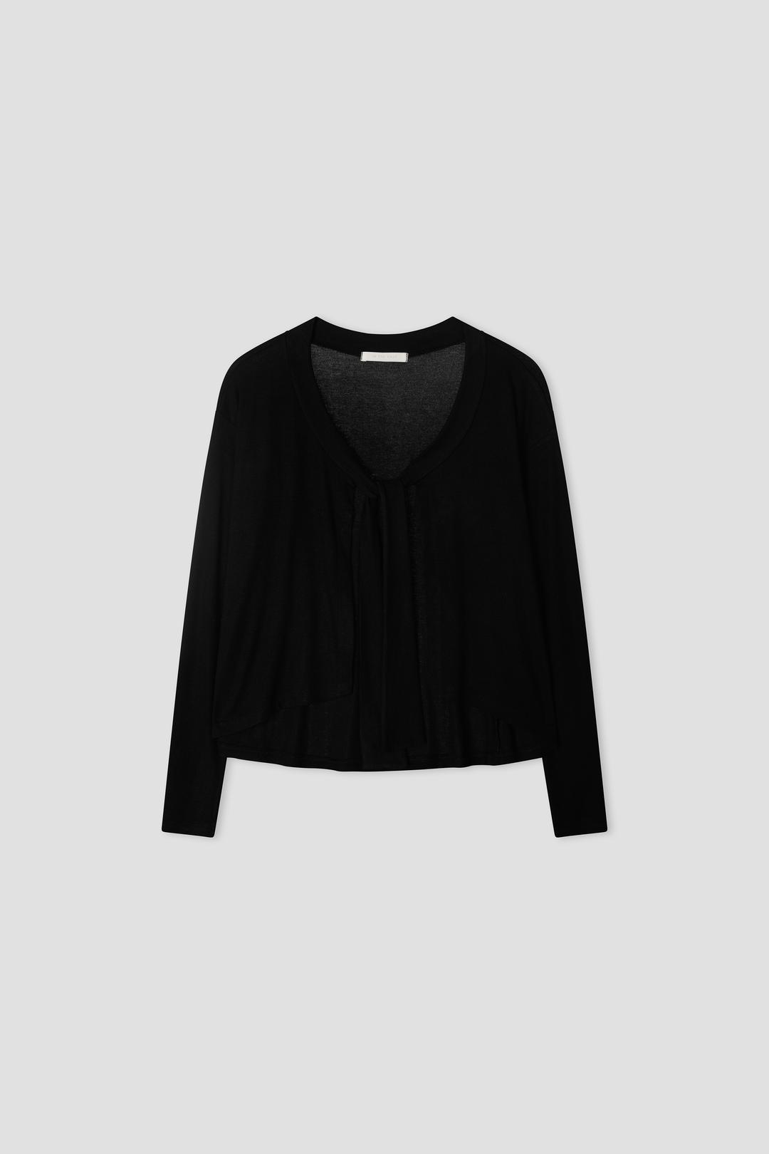 [ITV] Basic tie cardigan [2colors]