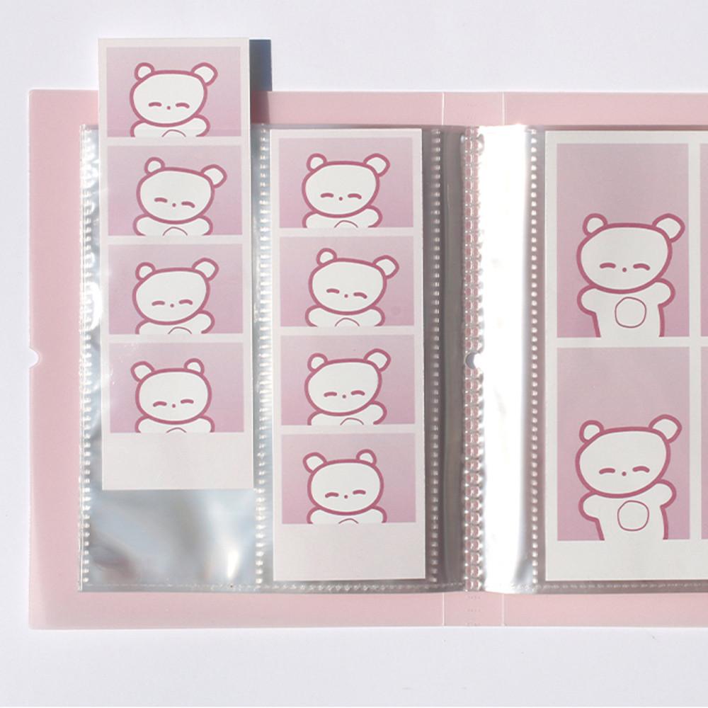 비온뒤 데코포켓 인생 네컷사진 앨범 씰스티커 바인더 투명 탑로더 콜렉트북 콜북 증사 파일