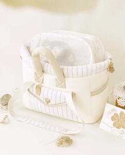 [7/24 순차출고] Letter bag set (beige)