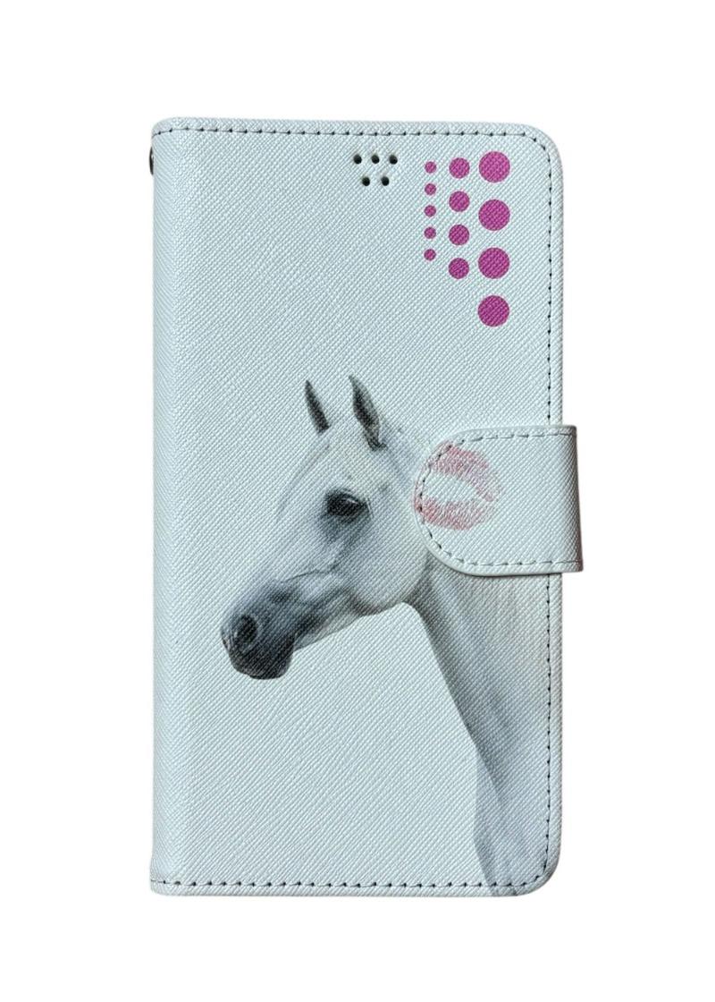 white horse diary case