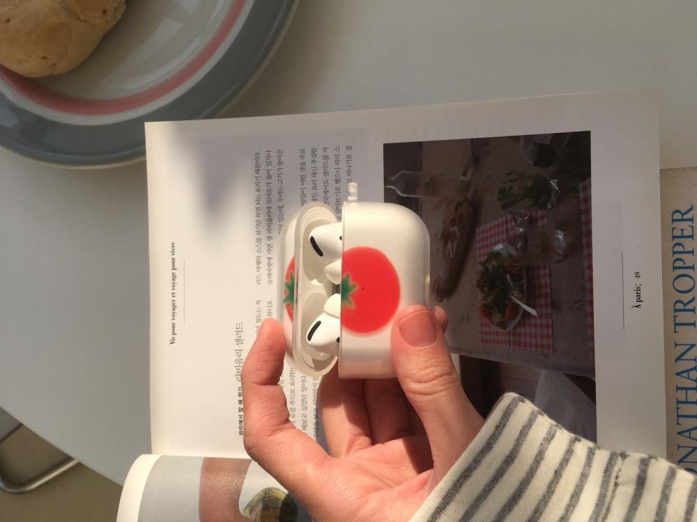 [turtle N] 흐릿 토마토 airpods case