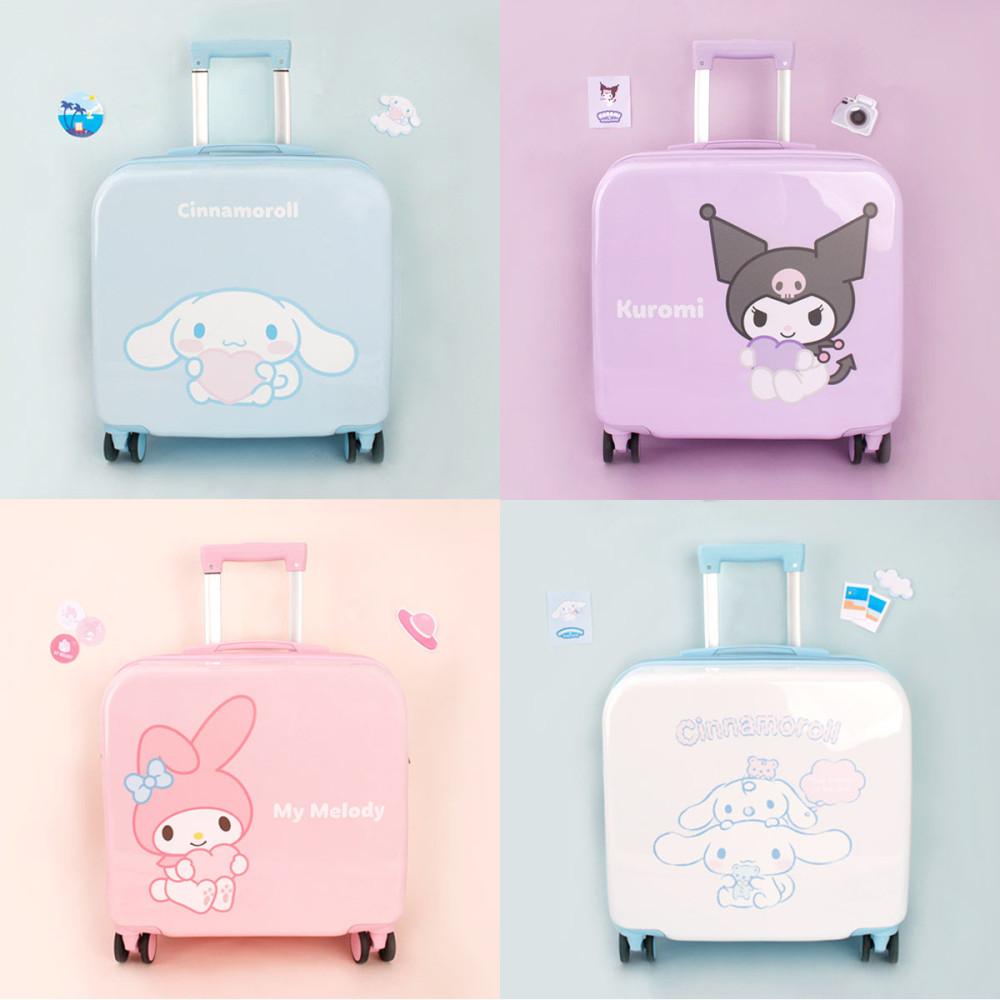 즐거운 산리오 여행용 캐리어 18인치 20인치 시나모롤 마이멜로디 쿠로미
