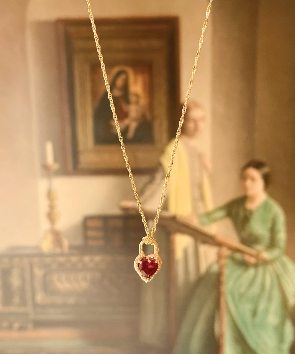 Deep red garnet Necklace