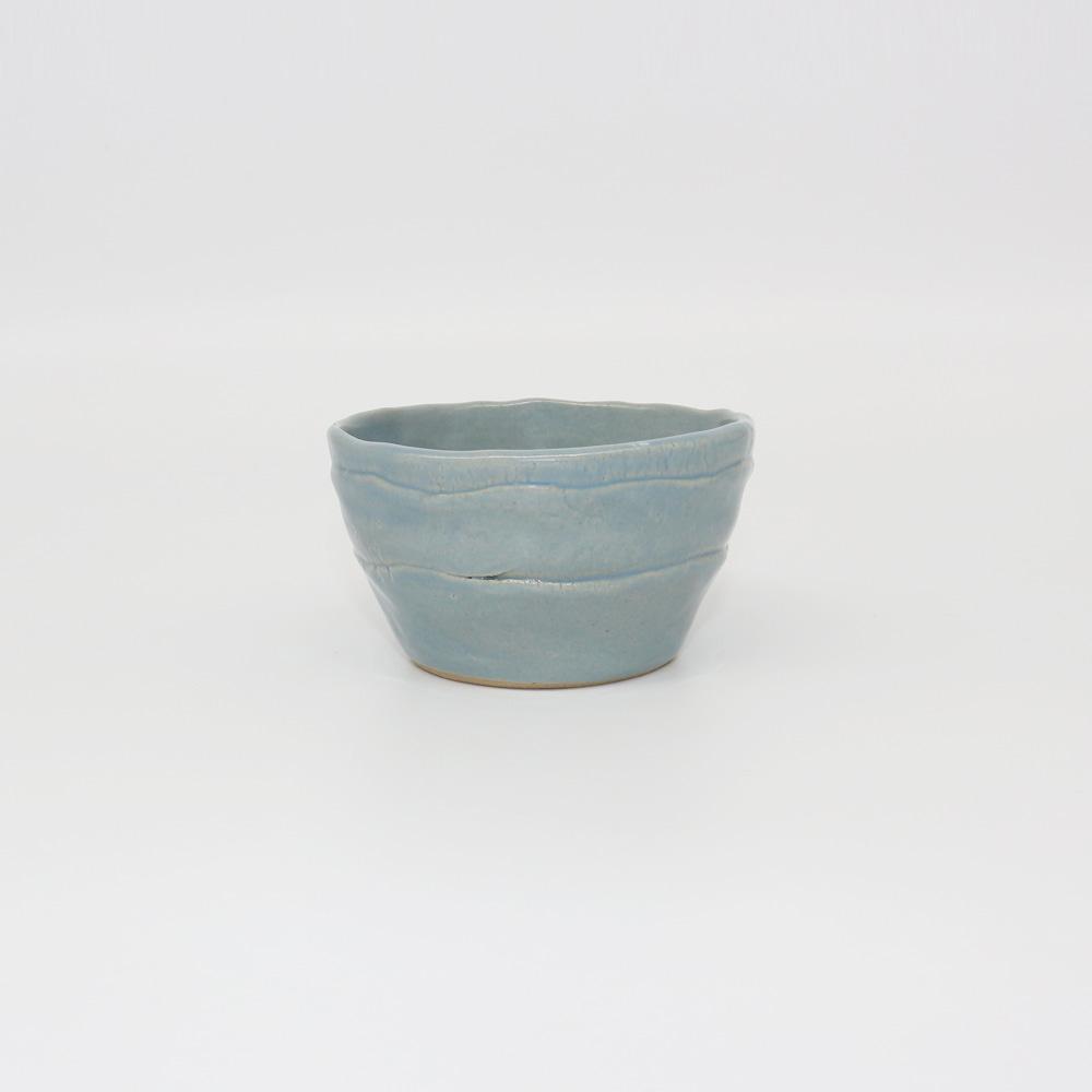Handcrafted Sky Blue Ceramic Bowl