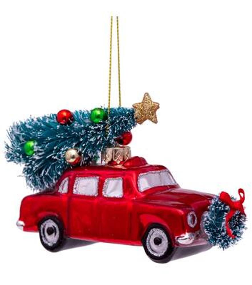 [Vondels] 본델스 자동차 오너먼트/ Red car tree ornament