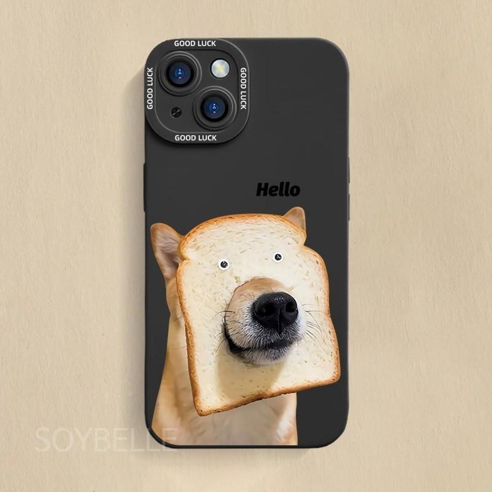 소이벨 6COLOR Bread Dog iPhone Case ﻿브레드독 커플폰케이스
