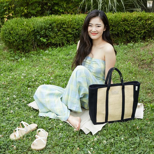 ROOTOTE 라피아루 미디엄 블랙