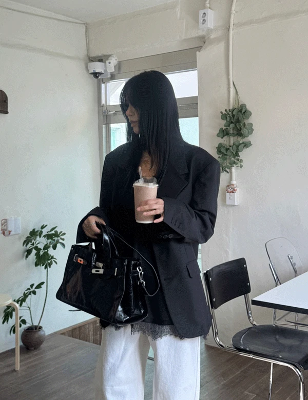 아르노 버튼 자켓