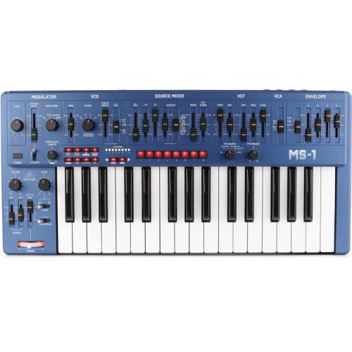 [관부가세포함] Behringer MS-1-BU Analog Synthesizer with Handgrip - Blue