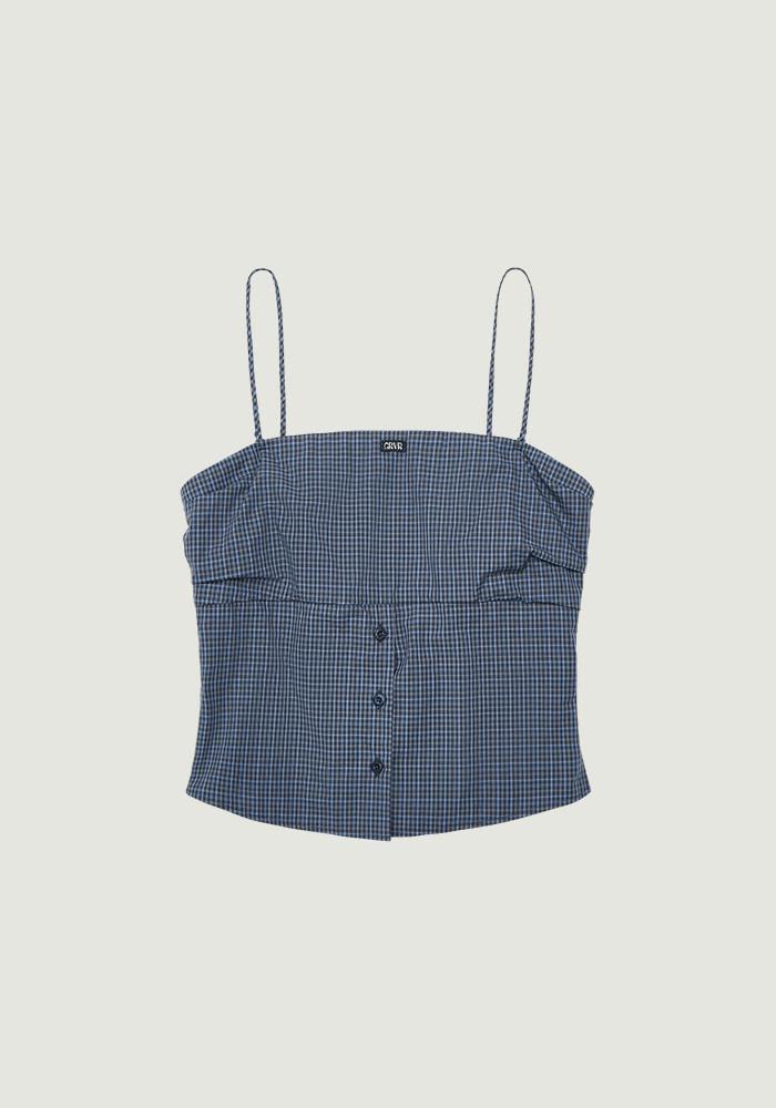 BLAINE CHECK SLEEVELESS
