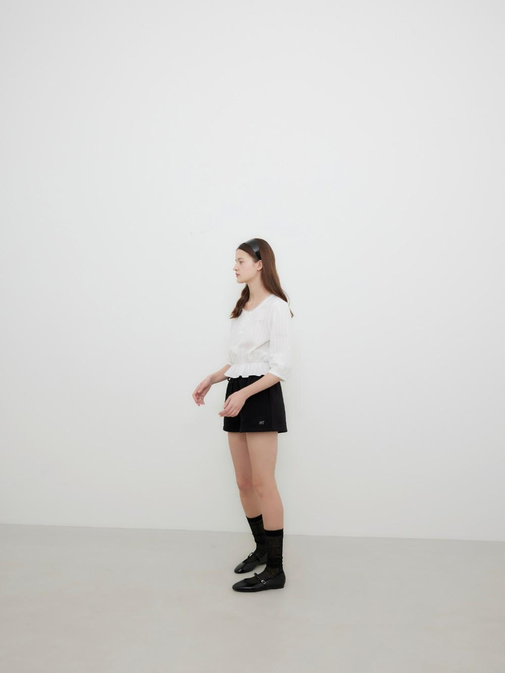 [3rd] wr banding shorts(black color)