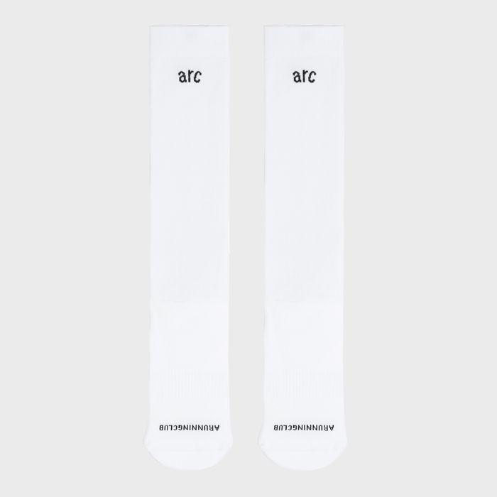 [ARC 에이알씨] Run Knee Socks - White